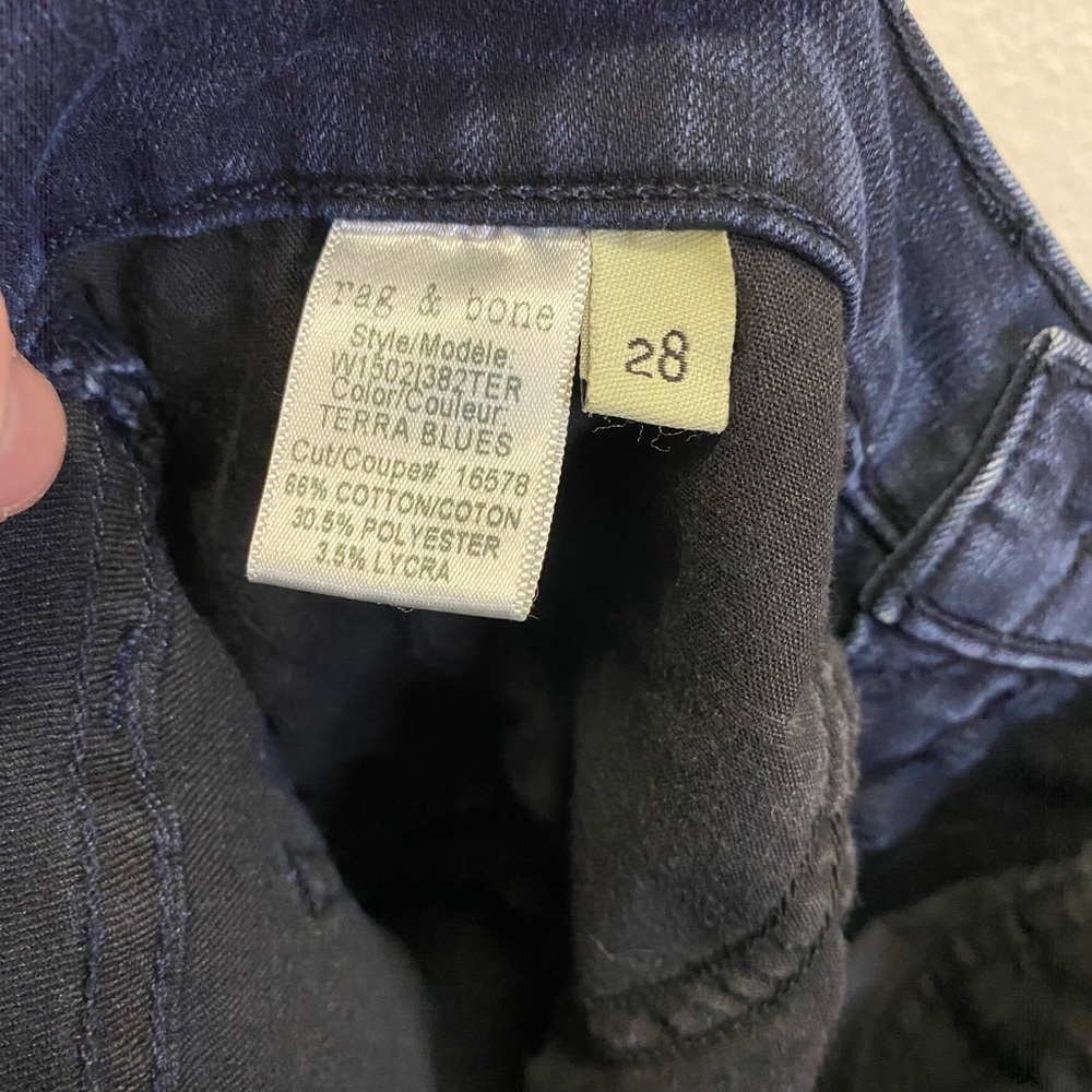 Rag & Bone skinny jeans size 28 - Picture 12 of 12
